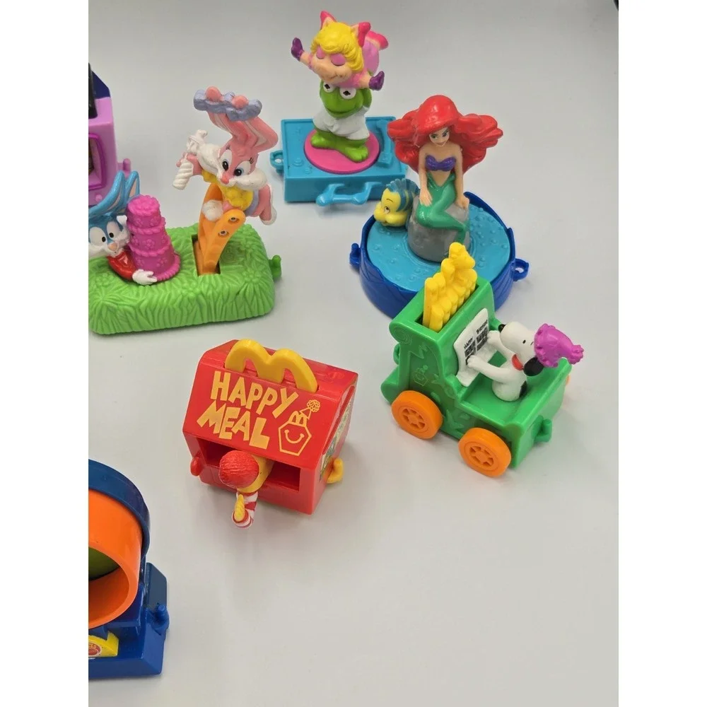 McDonald's Happy Meal Trains/Toys Lot Of 12‎ 1993/1994 Vintage